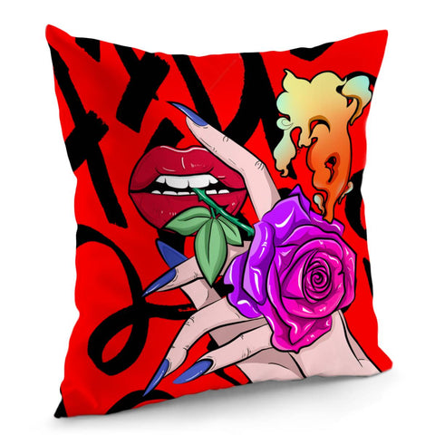 Image of Rose Pillow Cover