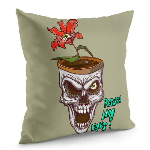 Image of Skull Pillow Cover