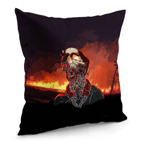 Image of Skull Pillow Cover