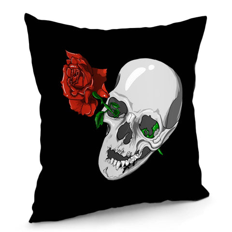 Image of Skull Pillow Cover