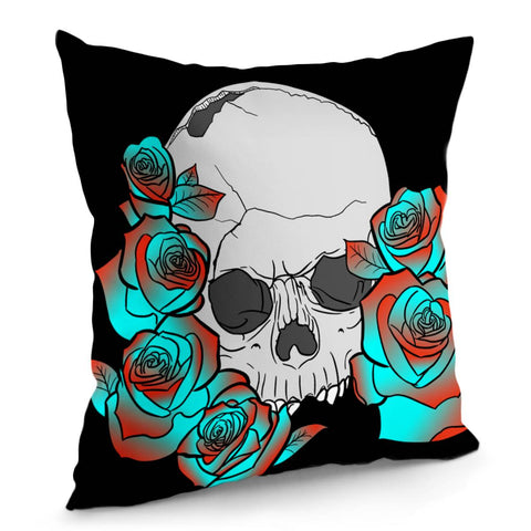 Image of Skull Pillow Cover