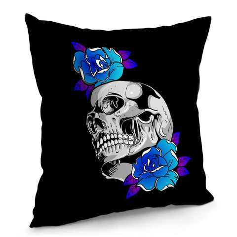 Image of Skull Pillow Cover