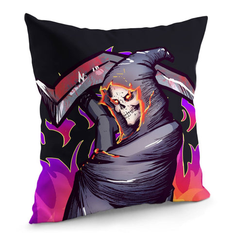 Image of Grim Reaper Pillow Cover