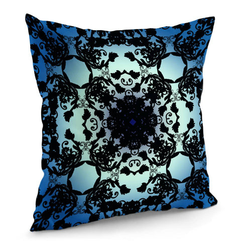 Image of Blue Pillow Cover