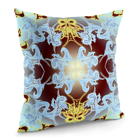 Image of Blue Pillow Cover