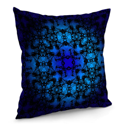 Image of Blue Pillow Cover