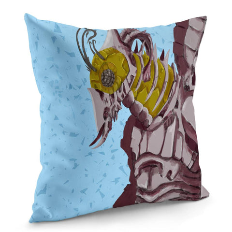 Image of Robo Wasp Pillow Cover