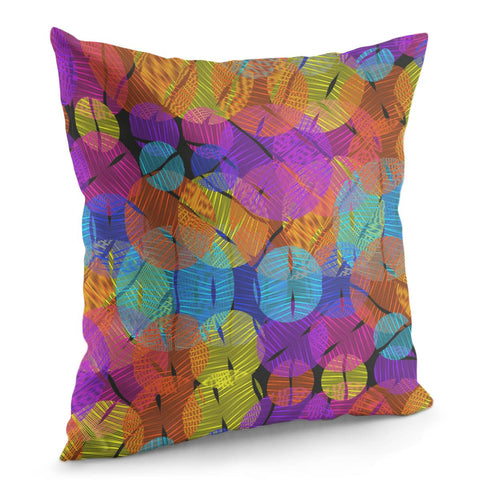 Image of Print Circles Pillow Cover