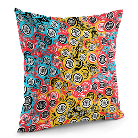 Image of Comic Circles Pillow Cover