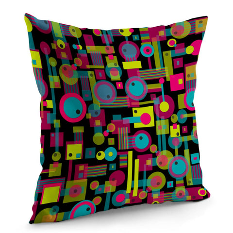 Image of Shapes And Colours Pillow Cover