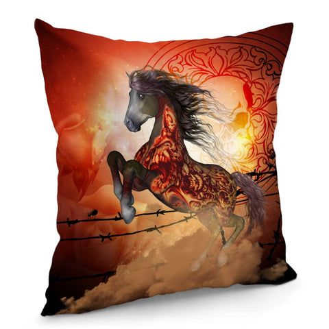 Image of Awesome Fantasy Horse Pillow Cover