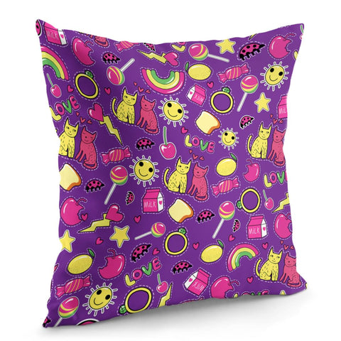 Image of Love Sticker Pillow Cover