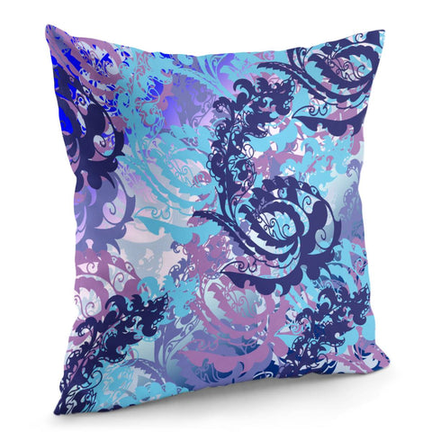 Image of Blue Pillow Cover