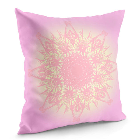 Image of Pink Pillow Cover