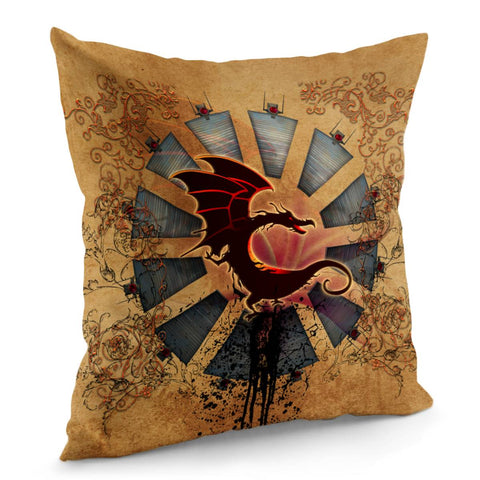 Image of Wonderful Dragon Pillow Cover