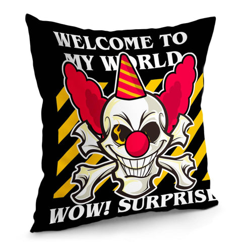 Image of Clown Pillow Cover