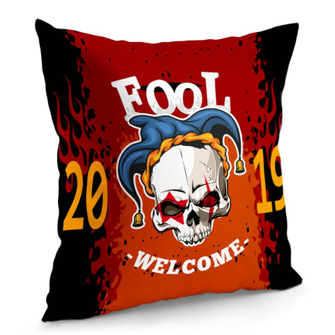 Image of Clown Pillow Cover