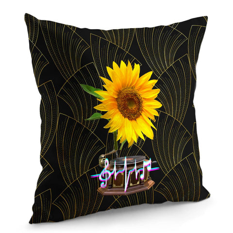 Image of Sunflower Pillow Cover