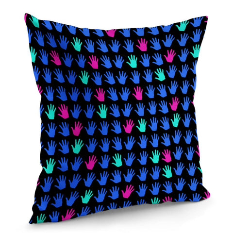 Image of Waving Hands Pillow Cover