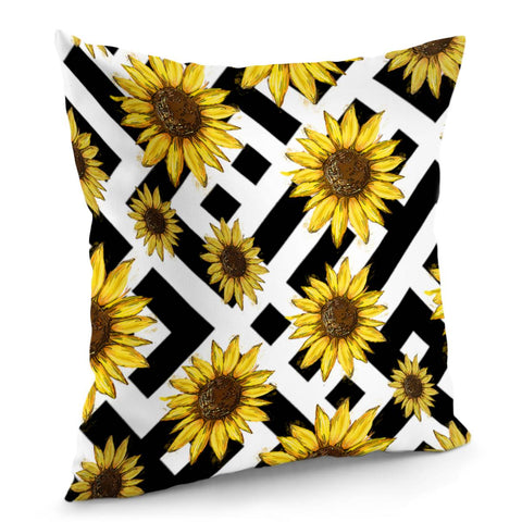 Image of Sunflower Pillow Cover