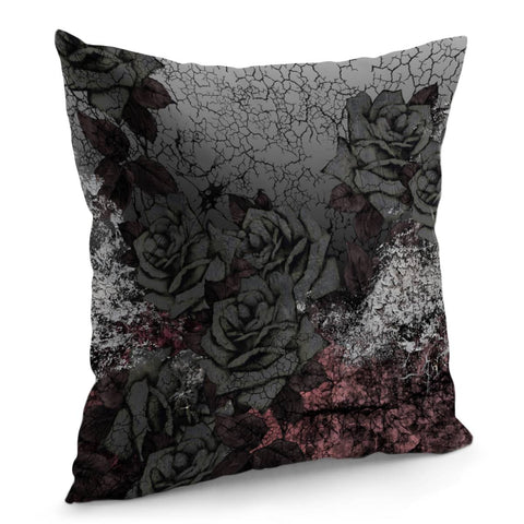 Image of Cemetery Of Roses Pillow Cover