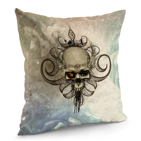 Image of Awesome Skull Pillow Cover