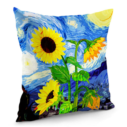 Image of Sunflower Pillow Cover