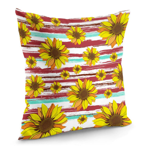 Image of Sunflower Pillow Cover