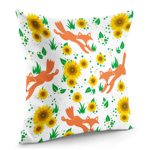 Image of Sunflower Pillow Cover