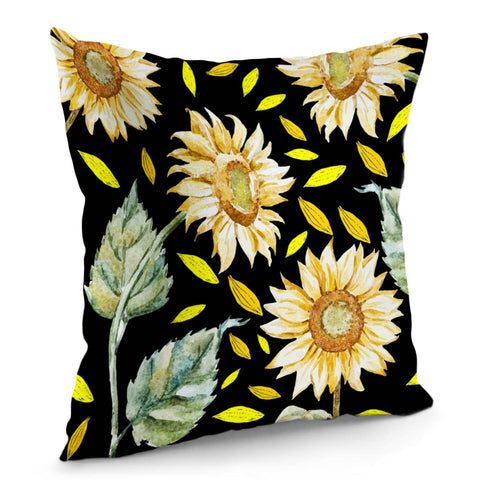 Image of Sunflower Pillow Cover