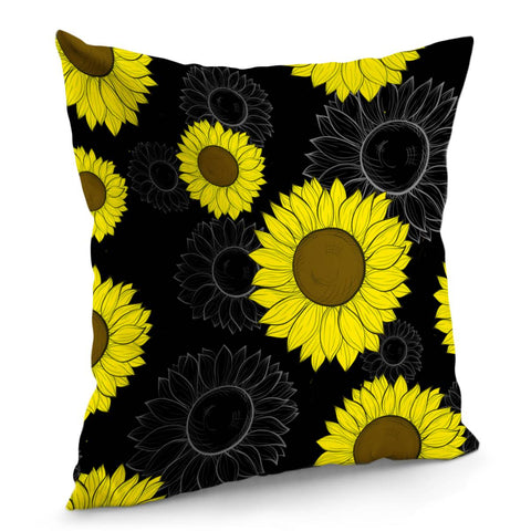 Image of Sunflower Pillow Cover