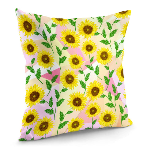 Image of Sunflower Pillow Cover