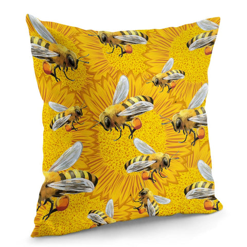 Image of Sunflower Pillow Cover