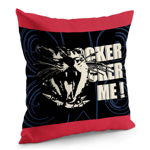 Image of Rock Cat Pillow Cover