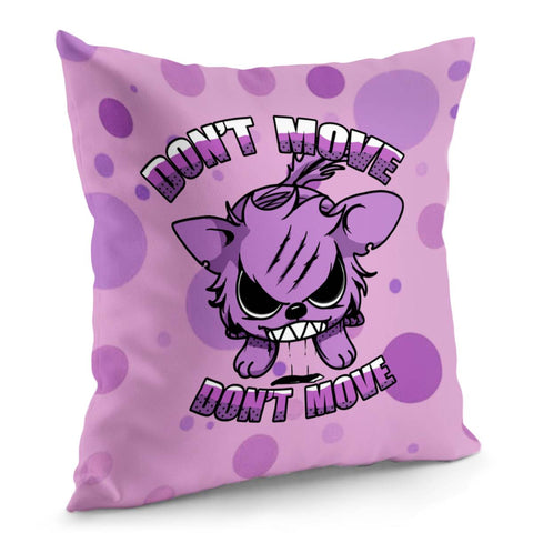 Image of Angry And Funny Cats And Spots Pillow Cover