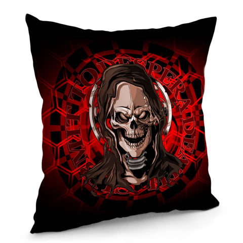 Image of Skull Pillow Cover