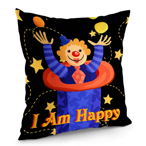 Image of Clown Pillow Cover