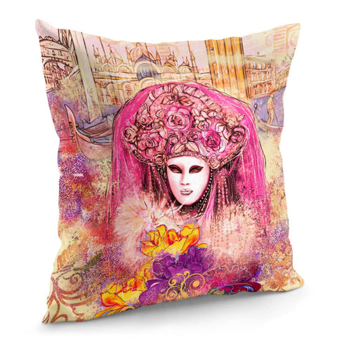 Image of Golden Venice Pillow Cover