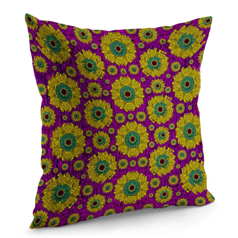 Image of Ornate Peacock Style Pillow Cover