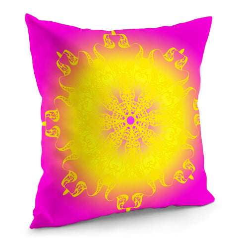 Image of Pink Pillow Cover