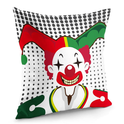 Image of Clown Pillow Cover