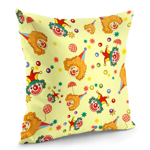 Image of Clown Pillow Cover