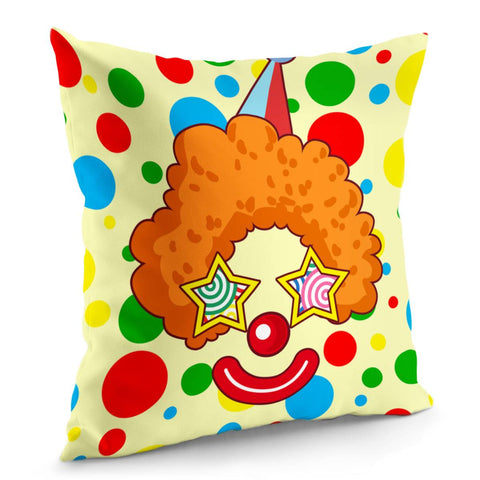 Image of Clown Pillow Cover