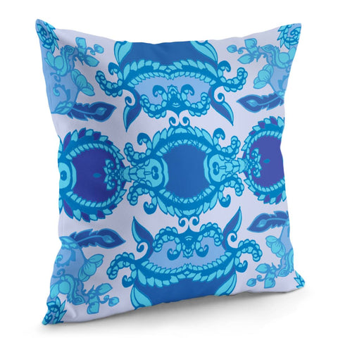 Image of Blue Pillow Cover