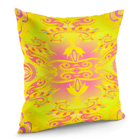 Image of Yellow Pillow Cover