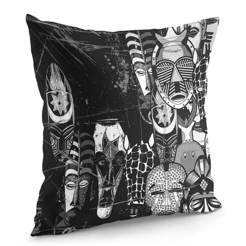 Image of Masks Pillow Cover