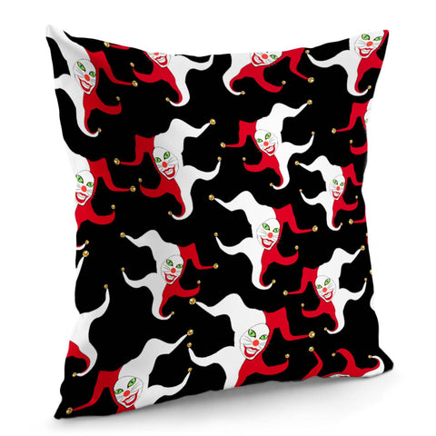 Image of Clown And Animal Pillow Cover