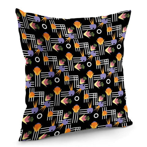 Image of Flowers Nouveau Pillow Cover