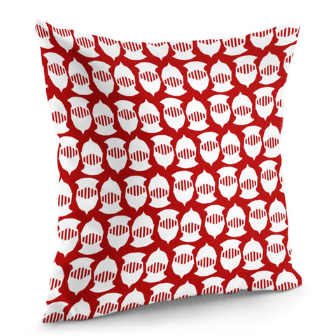 Image of White Knights Pillow Cover