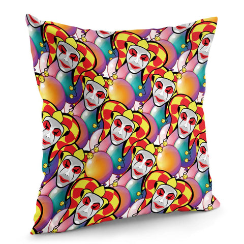 Image of Clown Pillow Cover